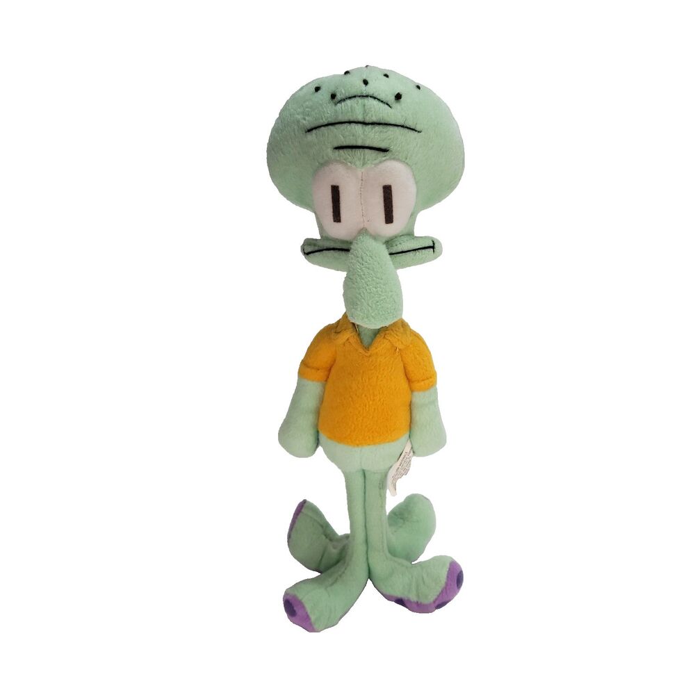 Squidward Plush 2002 Nanco 14" Spongbob Square Pants Squid‎ Stuffed Toy